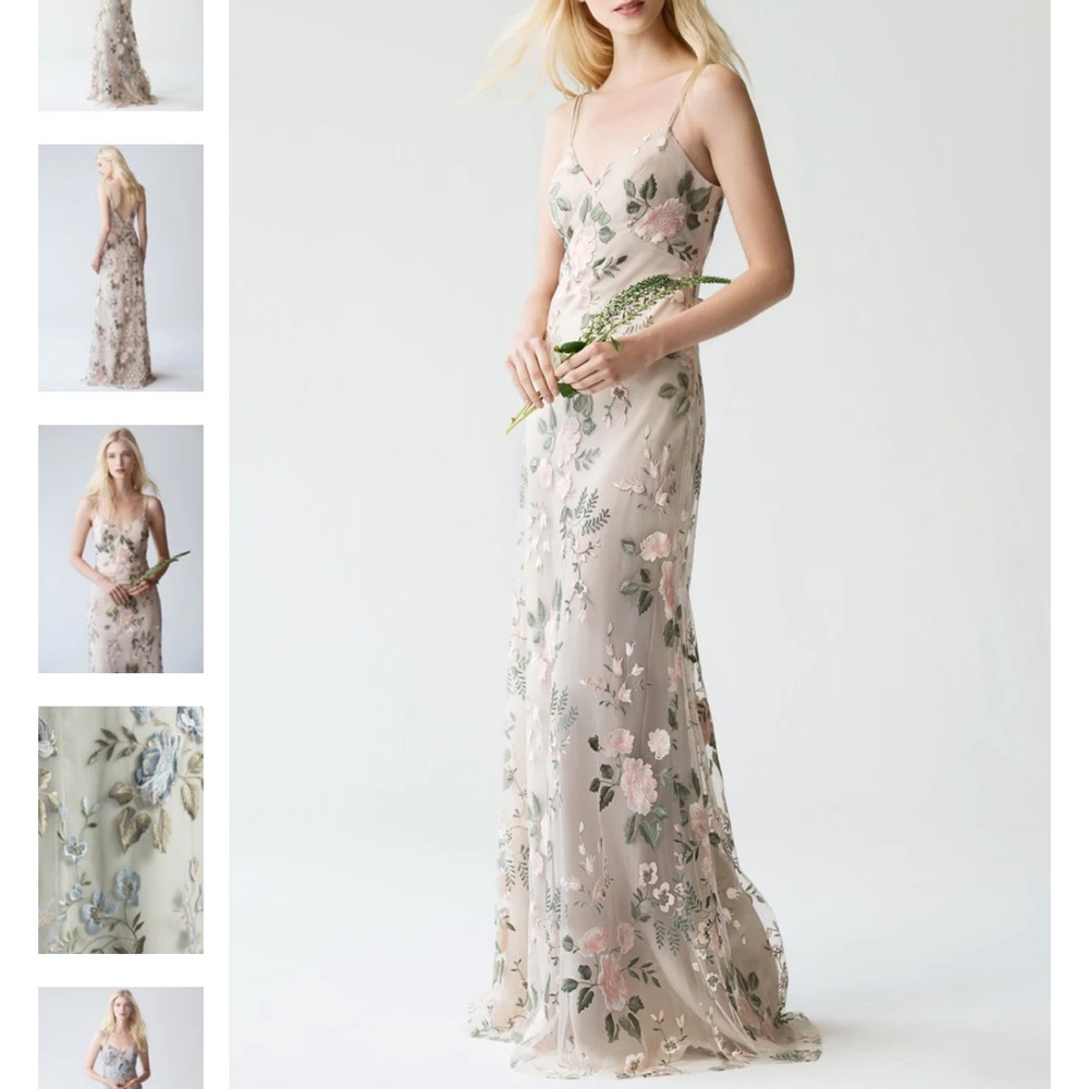 Jenny Yoo Julianna Dress in blush